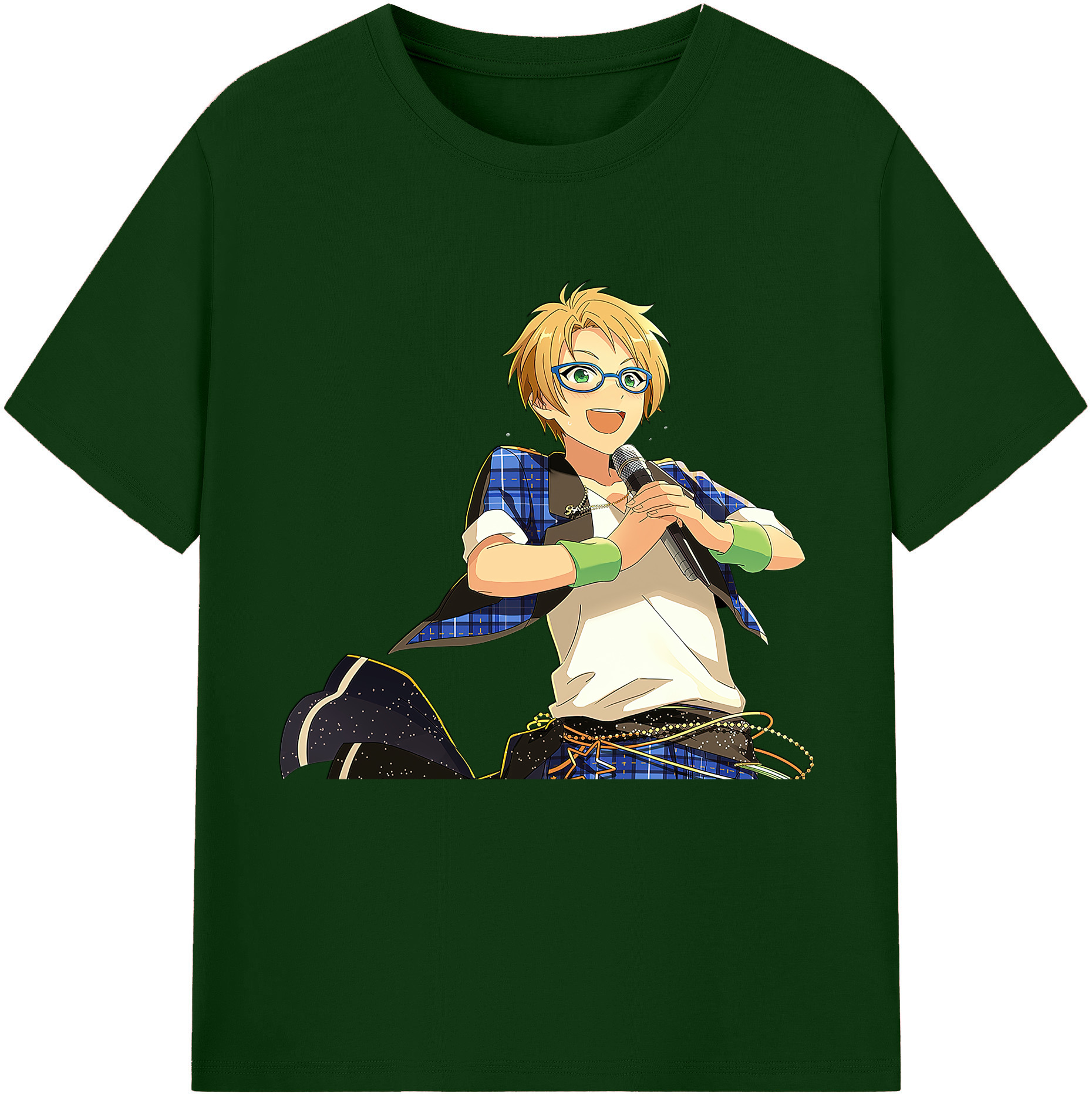 （画像用） あんさんぶるスターズ! Ensemble Stars 綿100％半袖Tシャツ（フロントプリント）